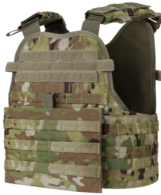Multicam armor plate carrier vest